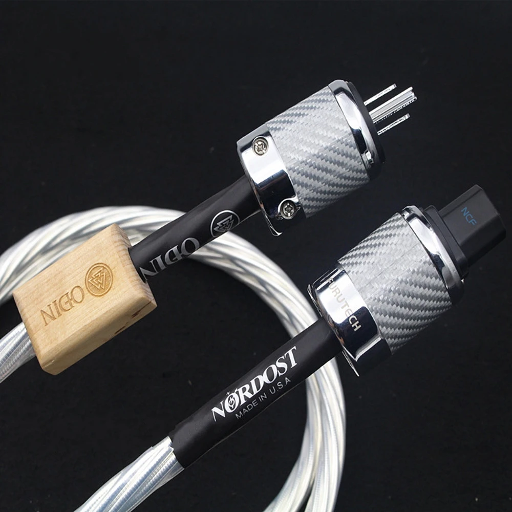 Кабель питания Hi-Fi Nordost Odin Supreme Reference штепсельная вилка стандарта США и ЕС NCF Vinshle |