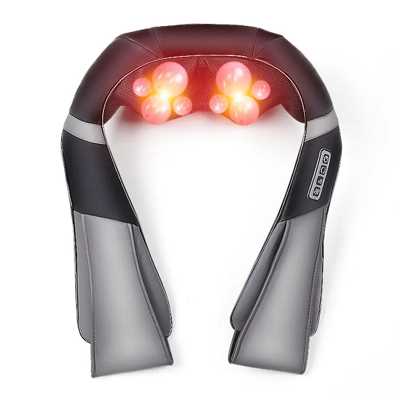 Электрический разминающий массажер для шеи нагревающий Вибрационный спины плеч