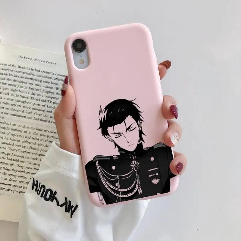 

Anime Seraph of the end Guren Ichinose Phone Case for iphone 11 12 mini pro max 7 8 plus 6 6s x xs max xr coque