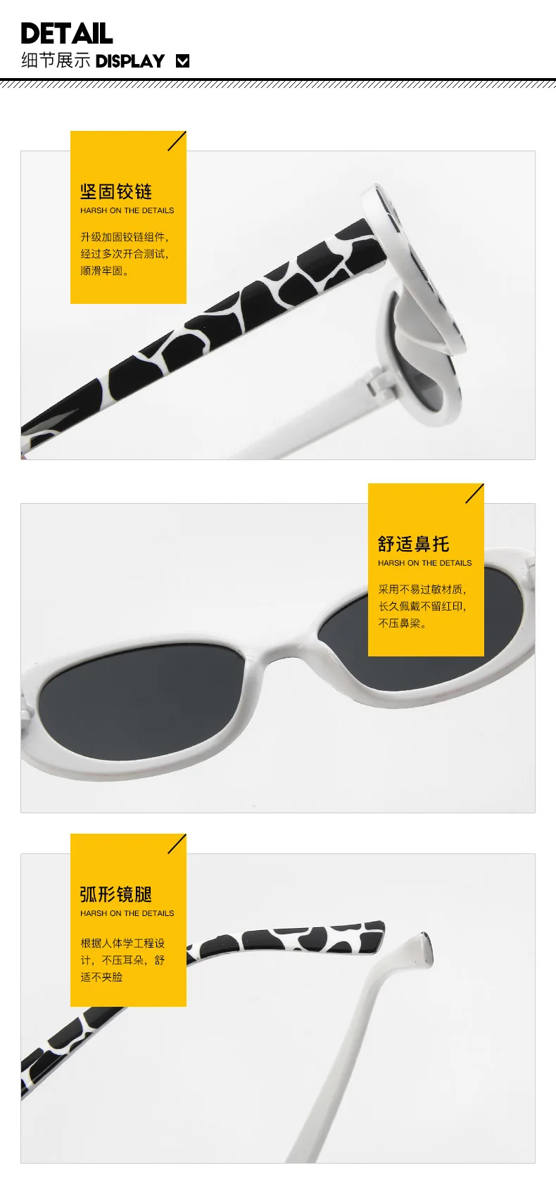 Pink Retro Sunglasses Oval Sunglasses Women Retro Brand Designer Vintage Ladies Cat Eye Pink Sun Glasses UV400 Nicki Minaj