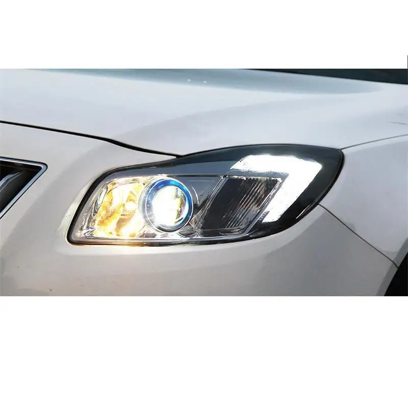 Наружные Drl дневные Neblineros Luces Para Авто Стайлинг светодиодные ходовые Автомобильные фары передние противотуманные фары 13 для Buick Regal
