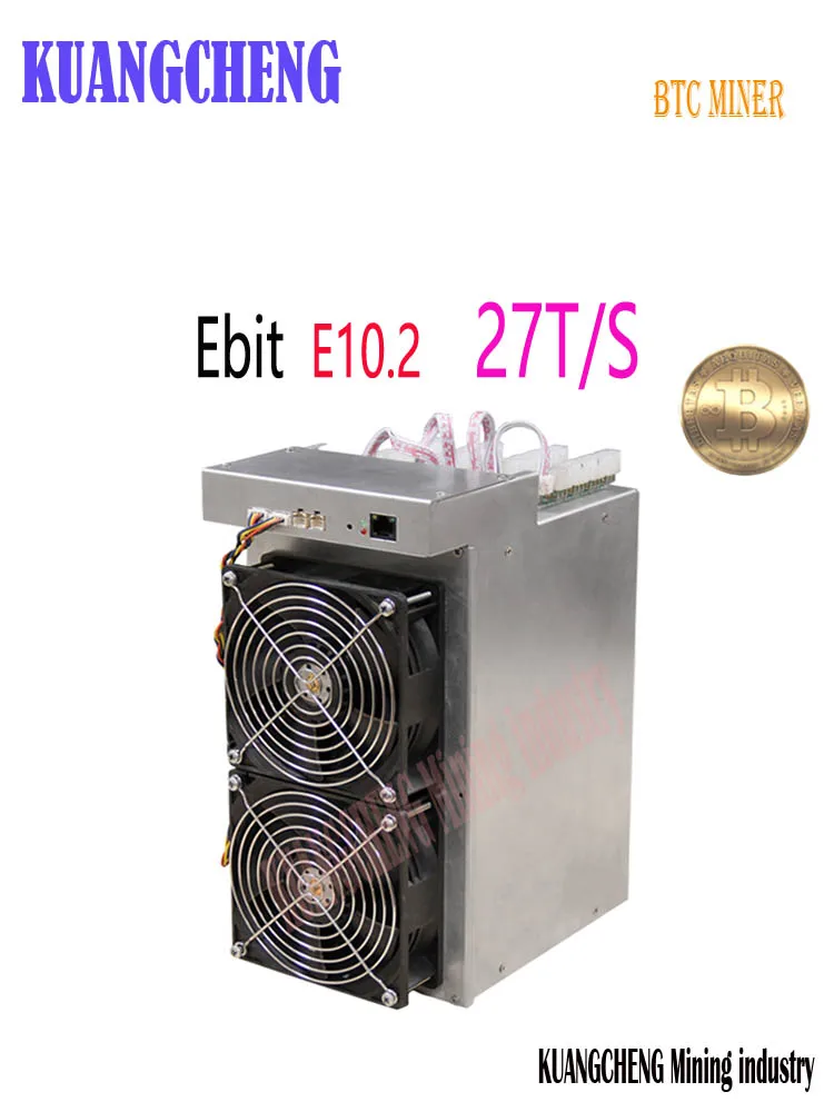 Новинка Майнер для биткоинов BTC BCH Ebit E10.2 27T 10 нм лучше чем E9 + E10.3 Antminer S5 S7 S9|Серверы| |