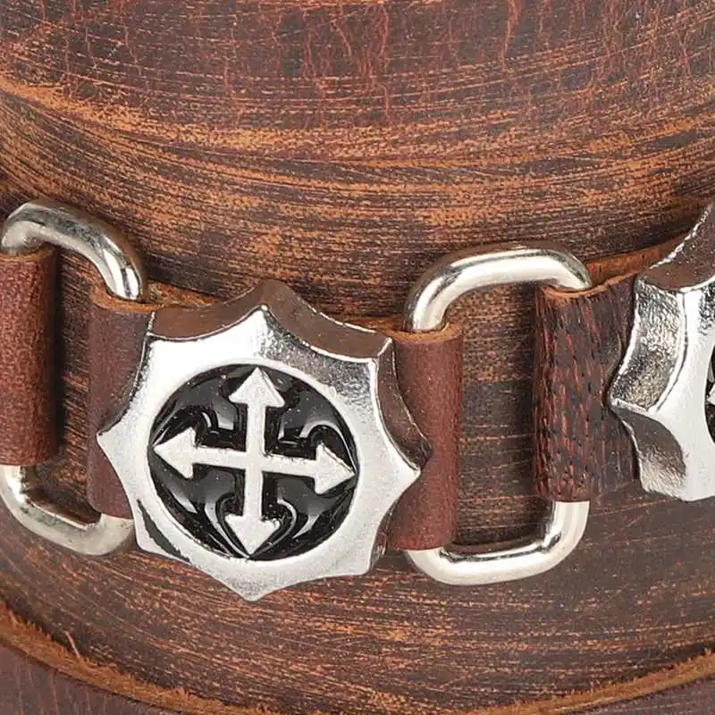 Браслет кожаный браслет из сплава для путешествий Сувениры рекламных акций и дня