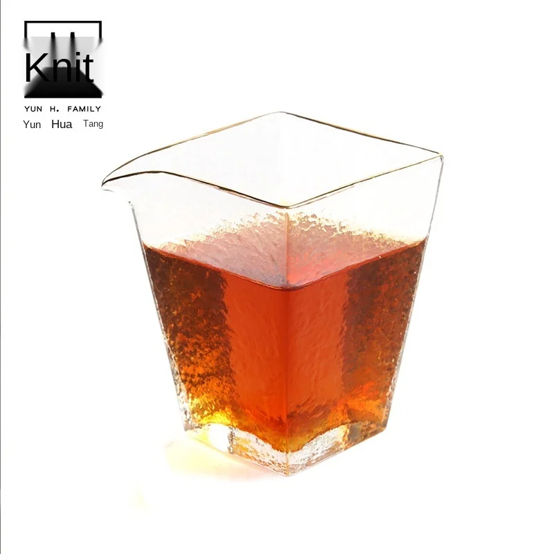 

High-End Japanese-Style Handmade Pitcher Thickened High-Temperature Resistant Glass Tea Sea Tea Set Kung Fu Tea Set Chahai