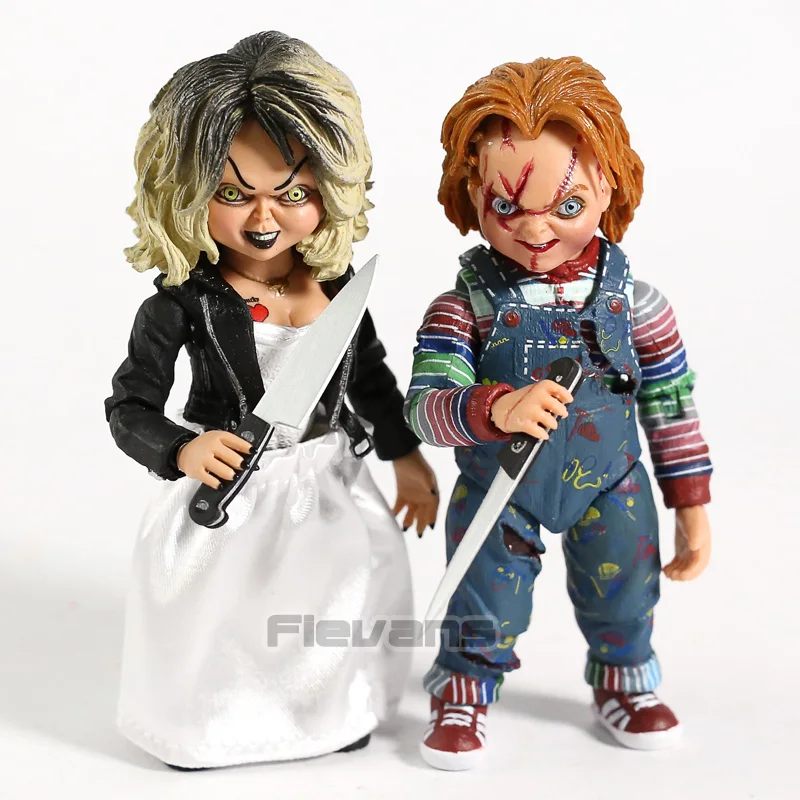 Экшн-фигурка из ПВХ Невеста Чаки масштаб 1/12 12 см NECA | Игрушки и хобби