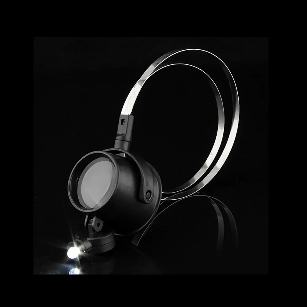 Новая портативная 15X светодиодная лупа для глаз ювелирные изделия цепные