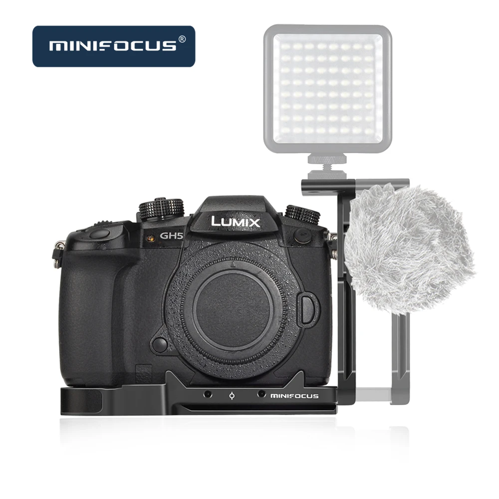 Пластина GH5 L для Panasonic Lumix GH5/GH5S с быстроразъемной пластиной Arca Style Vlog Стабилизатор