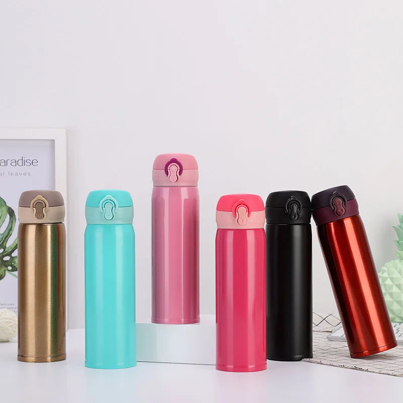 500 мл Термос с вакуумной изоляцией двойной стенкой из нержавеющей стали термос