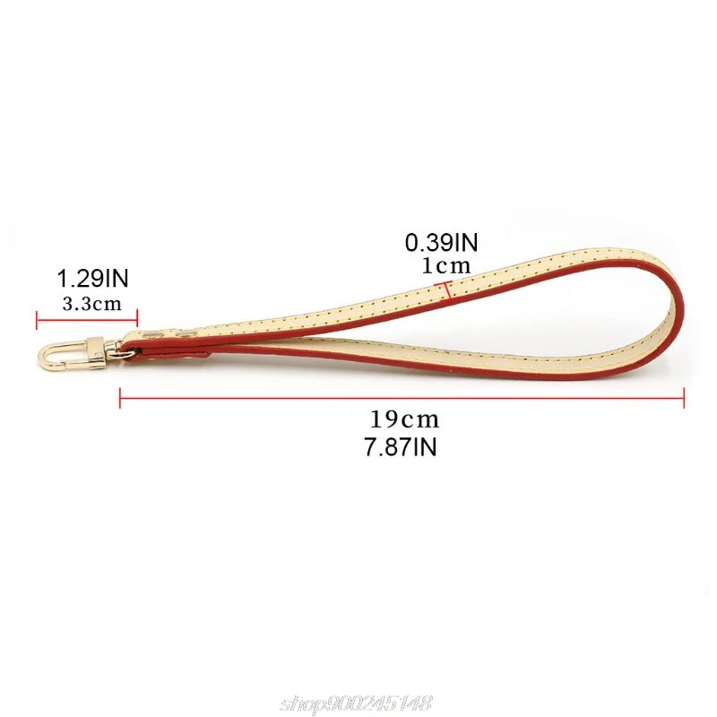 

Leather Wrist Strap Replacement for Purse/Wallet/Key Chain Holder Bag Accessories for Wristlet Purse Pouch M12 21 Dropship