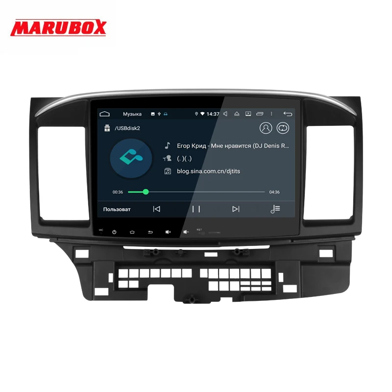 Marubox KD1105DSP Штатная магнитола для Мицубиси Лансер Головное устройство Mitsubishi Lancer