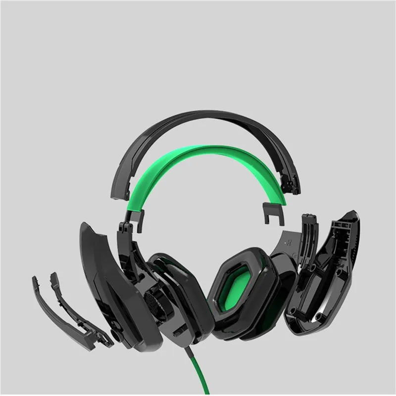Игровая Проводная гарнитура игровые стерео наушники с глубокими басами