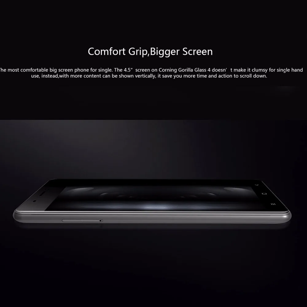Смартфон KENXINDA V6 4,5 дюймов Android OS V7.0 Qcta-Core 1,2 ГГц 1 Гб ОЗУ 8 Гб ПЗУ 1700 мАч 3g мобильный телефон с двумя картами