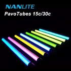 Светодиодная трубка NANLITE NanGuang, цветное освещение RGB, Pavotube 15C30C, 77 см, 117 см, 2700K-6500K, светильник для фотографии YouTube