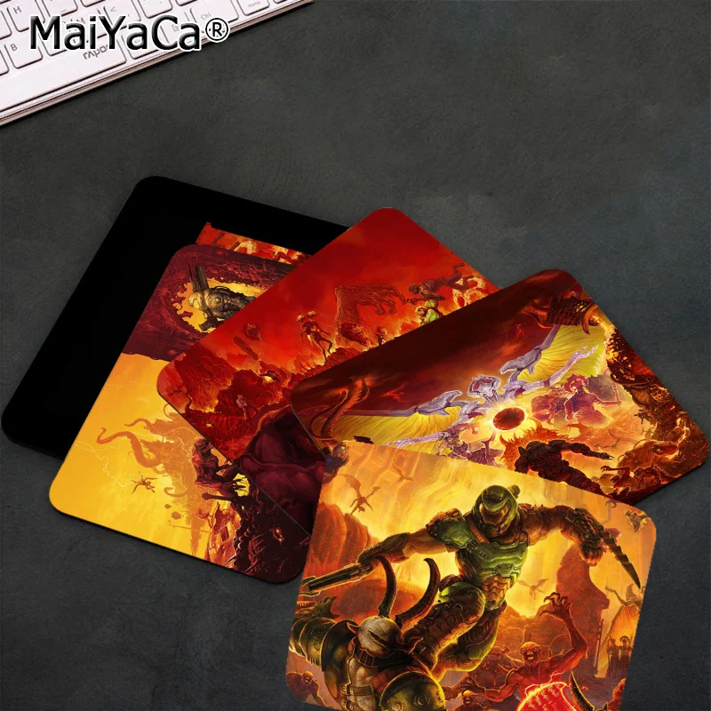 

MaiYaCa New Design DOOM Durable Rubber Mouse Mat Pad Top Selling Wholesale Gaming Pad mouse