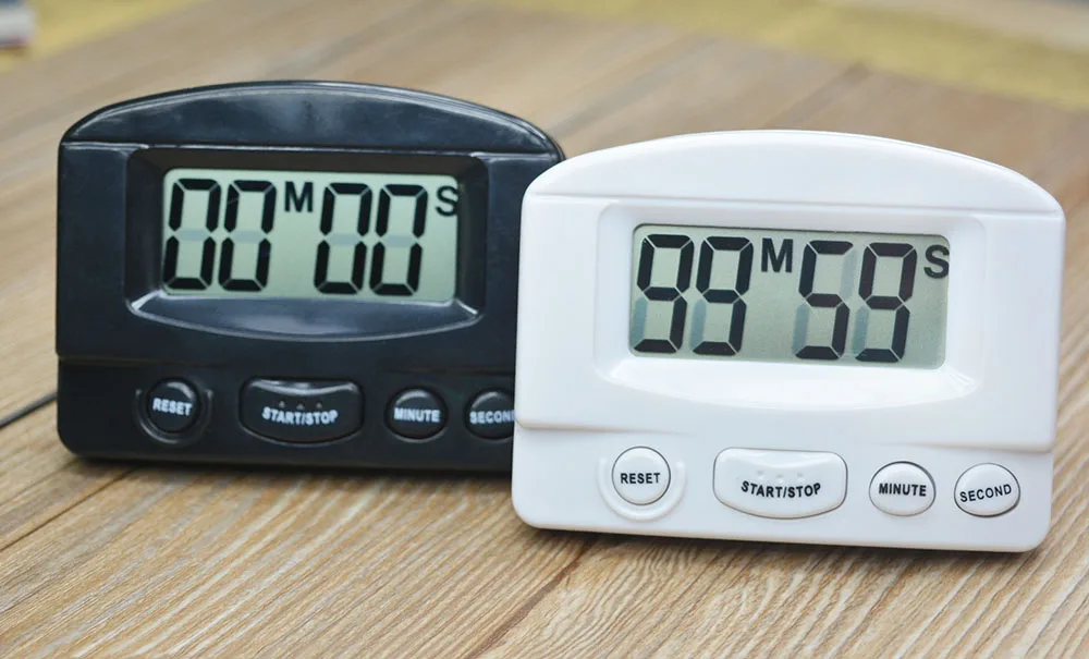 Цифровой ЖК дисплей магнитный мини кухонный таймер электронный будильник