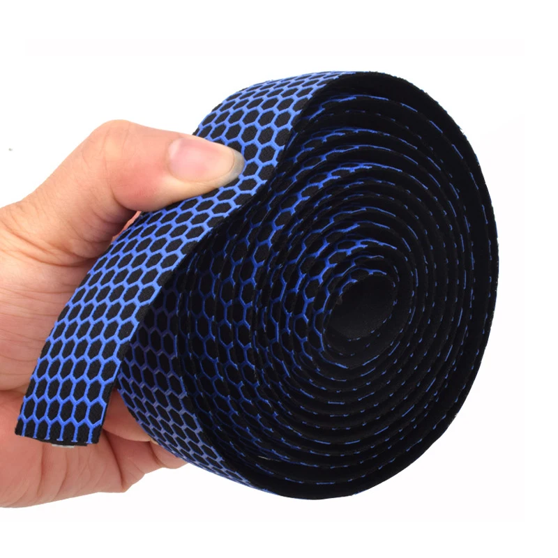 

Road Handlebars with Bicycle Bends Wrapped with Non-slip Silicone Elastic Straps Handlebars with Grips Riding Accessories