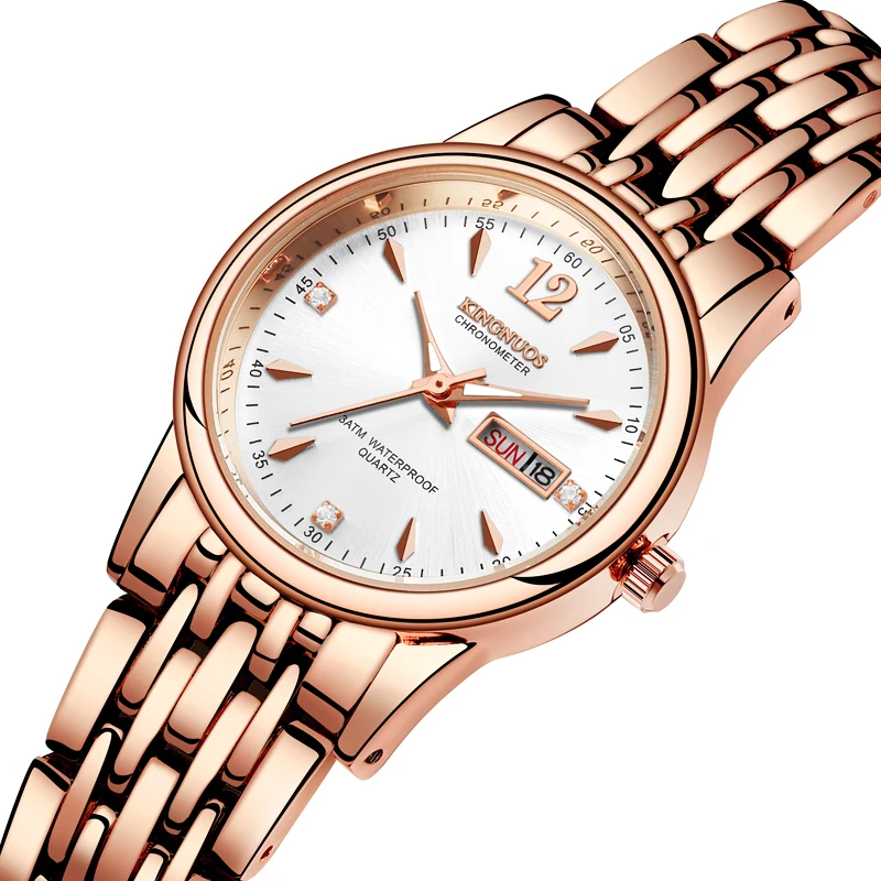 2020  KINGNUOS Luxury Men's Watch 30m Waterproof Date Clock Male Sports Watches Men Quartz Wrist Watch Relogio Masculino