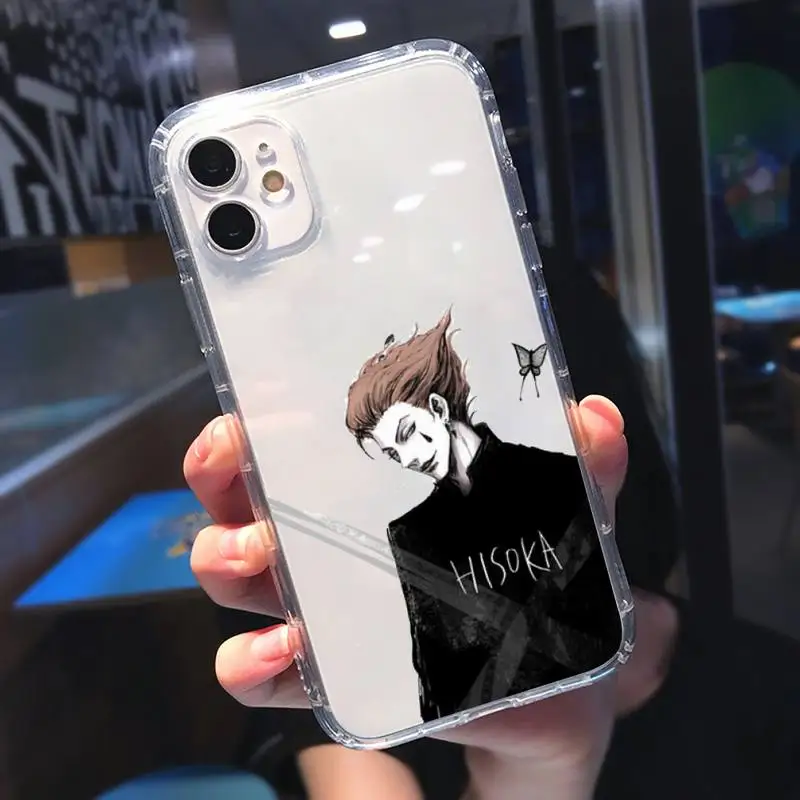 

hunter x hunter Phone Case Transparent for Clear iPhone 11 12 mini pro XS MAX 8 7 6 6S Plus X 5S SE 2020 XR