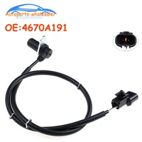 new 4670a191 4670a192 for mitsubishi pajero 3 2 3 8 rear leftright abs wheel speed sensor car accessories