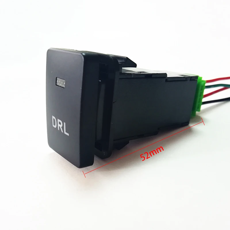 Автомобильный переключатель DRL для дневных ходовых огней кнопка переключателя