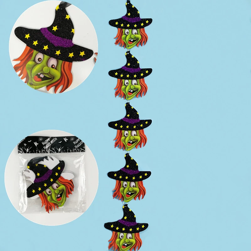 Висячие полоски для Хэллоуина гирлянда вечерние украшения на Хэллоуин украшение