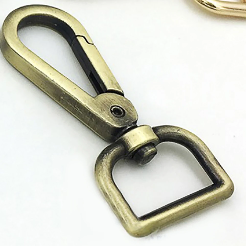 

25Pcs 5 Colors Luggage Bag Metal Buckles Dog Collar Hanger Lobster Clasps Swivel Trigger Clips Snap Hook DIY Craft Accessories