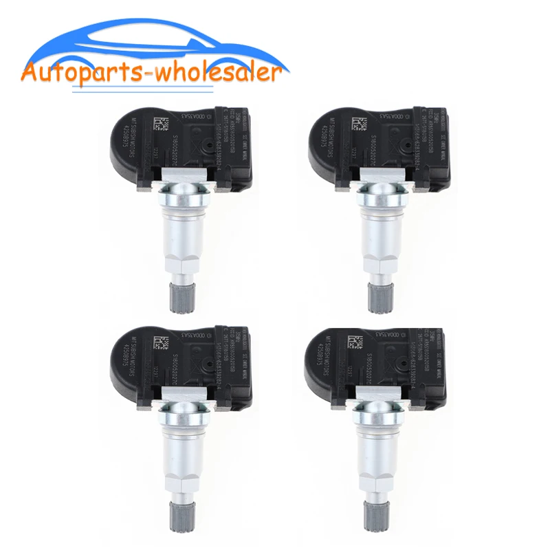 

4 шт. для Mitsubishi I-MIEV MIRAGE OUTLANDER TPMS датчик давления в шинах TPMS датчик 4250B975 315 МГц автомобильные аксессуары