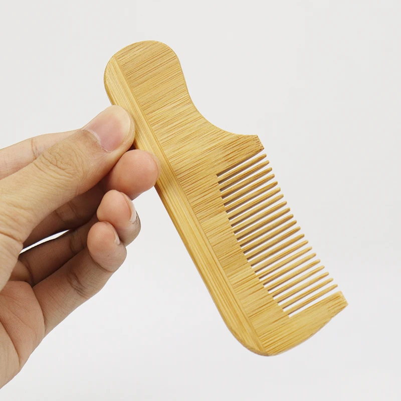 Moq Customized Logo Natural Eco Bamboo Baby Hair Comb Small Mini Pocket | Красота и здоровье