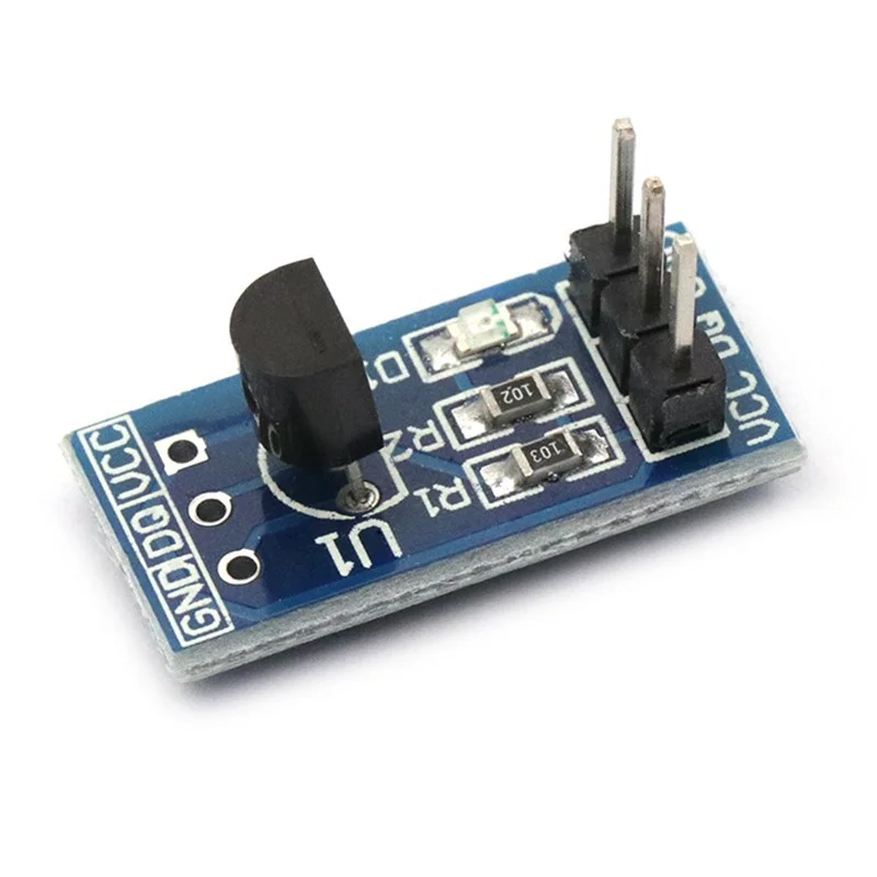 

DS18B20 Temperature Sensor Onboard DS18B20 Chip Measurement Module Temperature Sensor Module