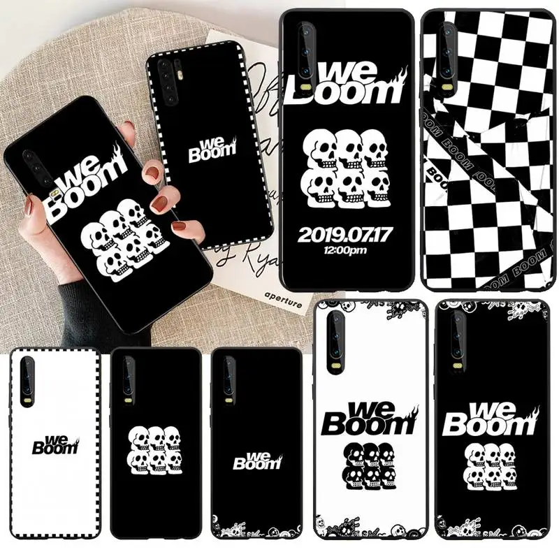Чехол для телефона PENGHUWAN NCT DREAM We Boom из ТПУ черный корпус Корпуса Huawei Honor 20 10 9 8 8x 8c 9x
