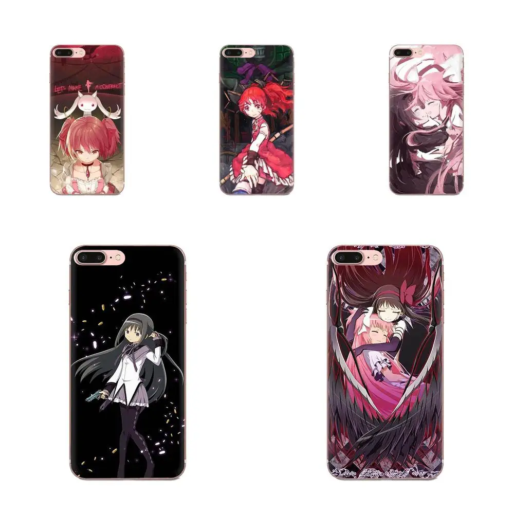 Puella Magi Madoka Magica термополиуретановые Чехлы для Galaxy Grand A3 A5 A7 A8 A9 A9S On5 On7 Plus Pro Star 2015 2016
