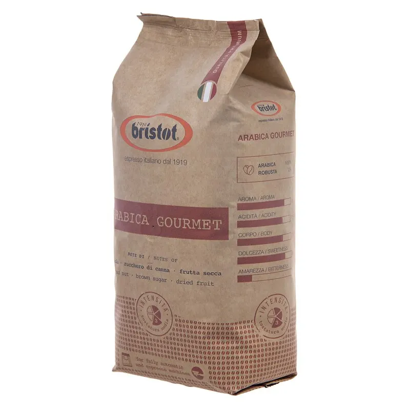 Кофе Bristot &quotArabica Gourmet&quot в зернах 500 гр|Кофе зернах| |
