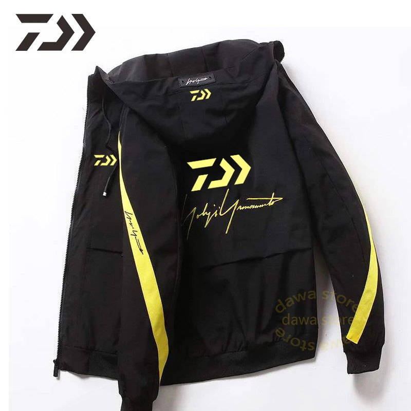 Рыбацкая куртка для мужчин с капюшоном в стиле пэчворк одежда рыбалки на молнии