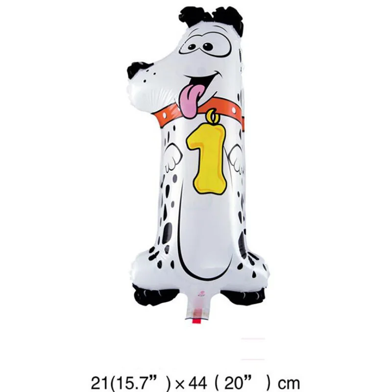 

SLMengGUO 16inch Animal Aluminum Film Number Balloon Baby Shower Happy Birthday Balloons New Year's Decor 2021 Party Supplies