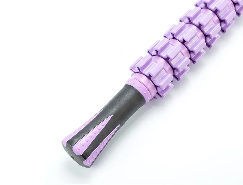 Роликовый массажер для йоги спортивный тела 9 роликов инструмент физиотерапии