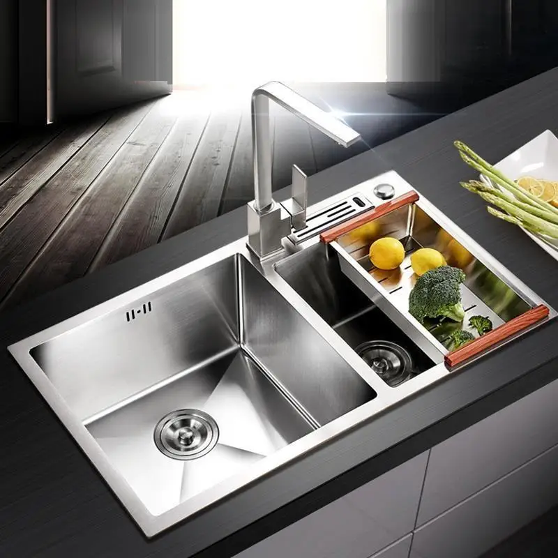 Изысканные De кран Umywalka Inox Evier Lavello Zlewozmywak Ze Stali Nierdzewnej Куба Fregadero умывальник Pia Cozinha