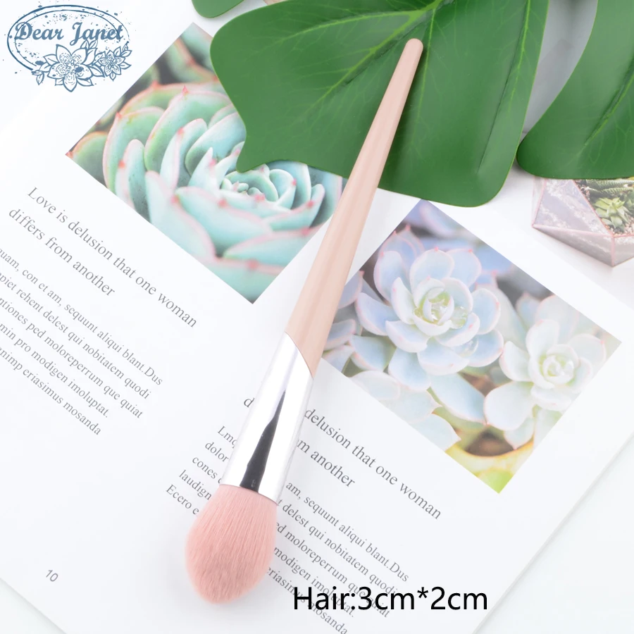 1 шт. розовый набор для макияжа кисть пудры Контурные румяна макияж кисти меньше