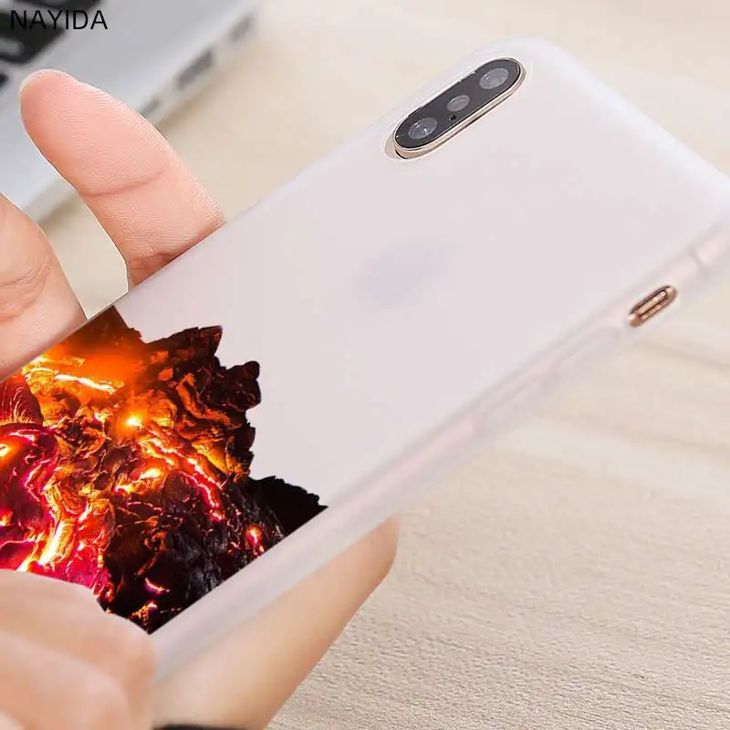 Мягкий силиконовый чехол для Samsung Galaxy S21 S20 Uitra S10 Lite S9 Plus Fe S8 S7edge Cover Lava magma |
