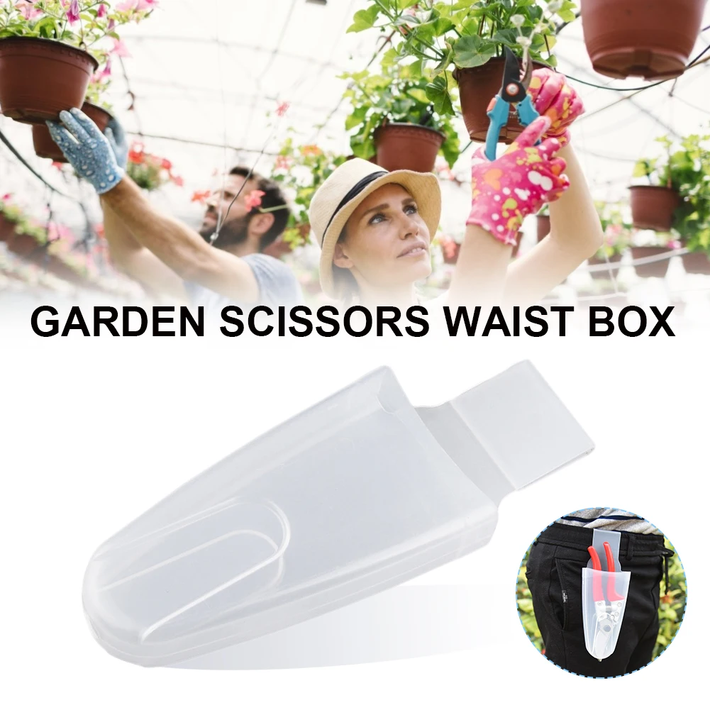 

Garden Scissors Waist Box Portable Gardening Pruning Shears Waist Box Scissors Storage Box Jungle Pruning Shears Waist Box