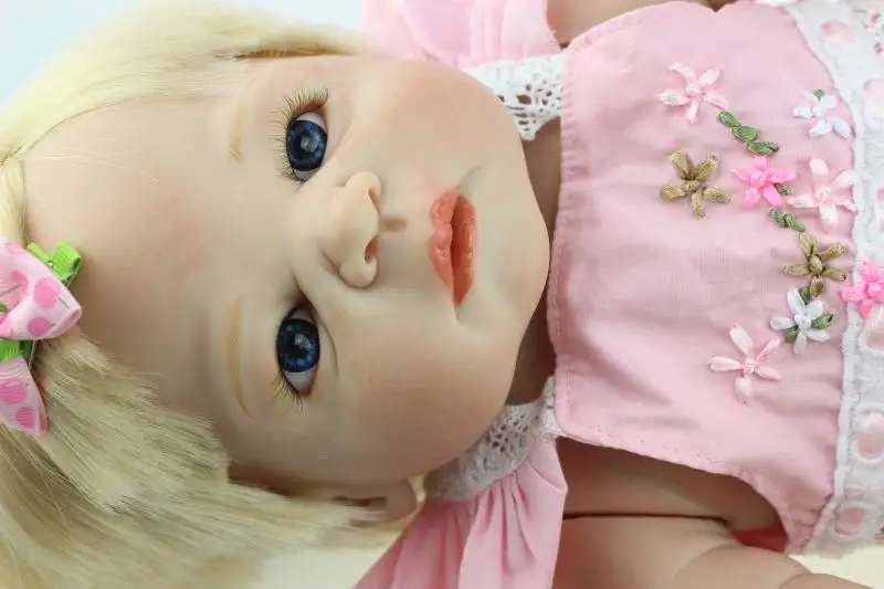 Nicery 22 дюйма 55 см Bebe Reborn Baby Doll Жесткий Силиконовый мальчик девочка игрушка подарок