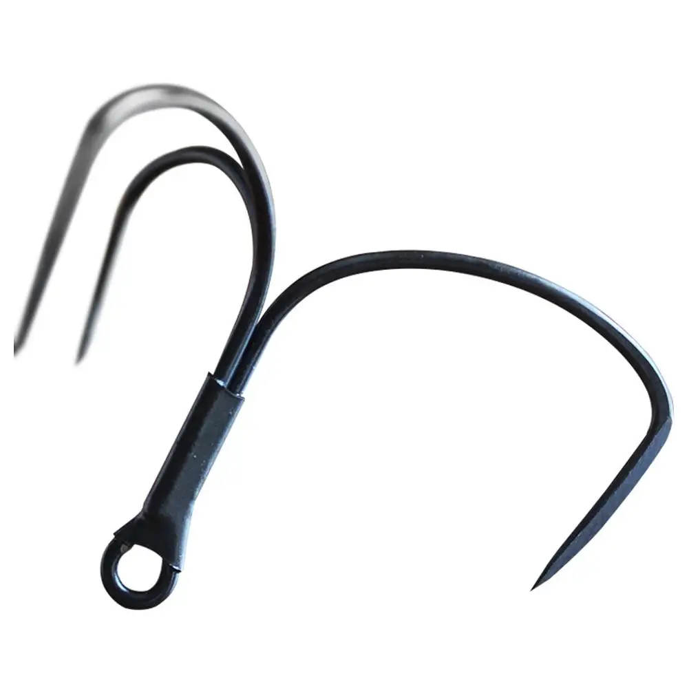 

Anchor Treble Hooks Black Nickel Hand-grinding Three Anchor Small Medium Large Sharpened Three Hook Fishing Hooks