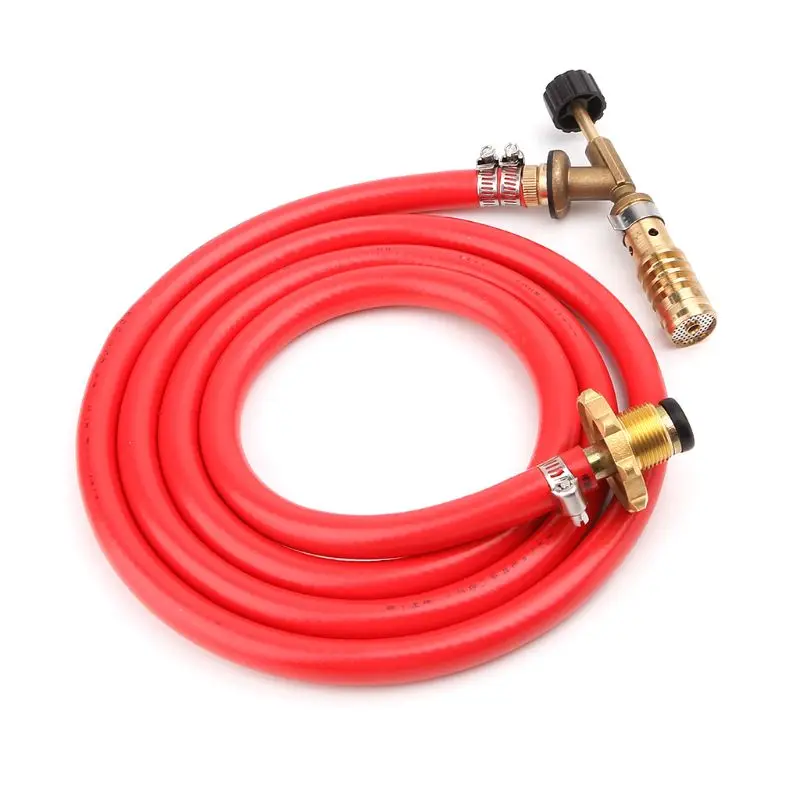 

Gas Turbo Torch With Hose Solder Propane Welding For Plumbing Air Conditioning