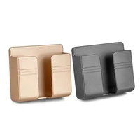 Multifunction Mobile Phone Charging Holder Bracket Wall Mount Stand Adhesive Durable Socket Rack Storage Remote Control Storage