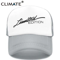 climate limited edition trucker cap men funny car fan mesh caps hip hop summer mesh hat driver car racing fans caps for men