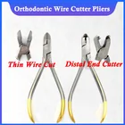 Стоматологические Плоскогубцы Дистальный концевой резак TC, резак для жесткой проволоки TC Ортодонтическая лаборатория