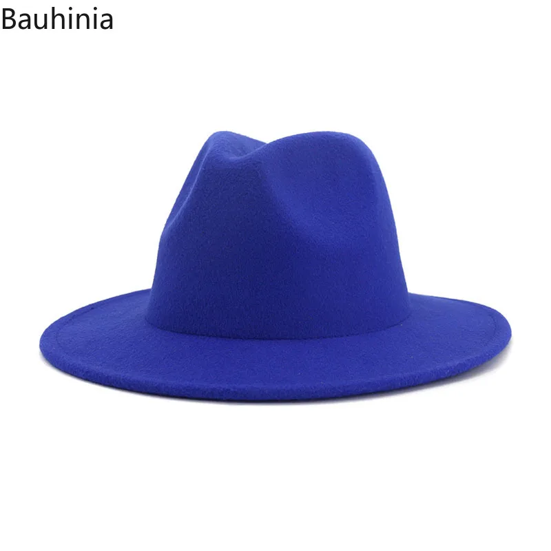 Шляпа фетровая в стиле пэчворк для мужчин и женщин элегантная шерстяная Панама с