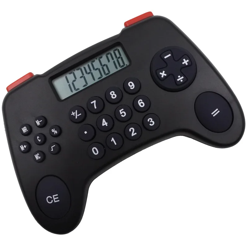 8-digit Gamepad Calculator Promotional Gift Children's Computer Creative Cartoon Calculator Student Calculator Boy's Calculator