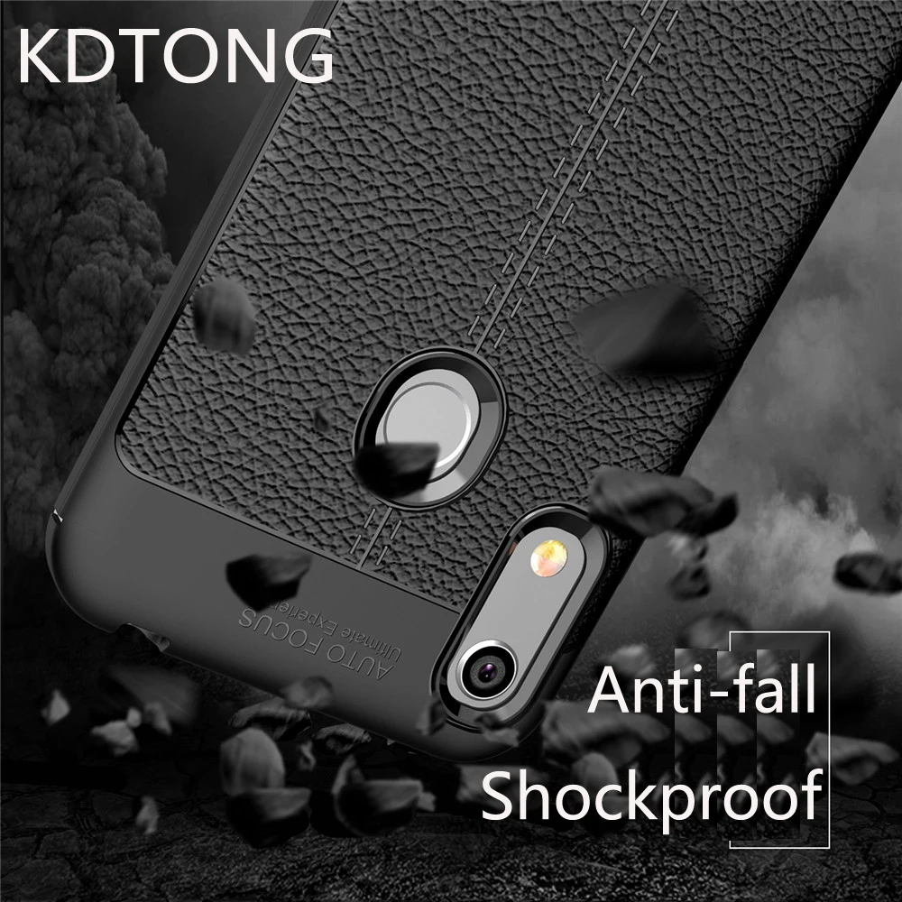 

KDTONG Case For Huawei Honor 8A Case Luxury Soft TPU Silicone Bumper Soft Back Cover On For Honor 8C 8X 10 Lite Case Cover Capa