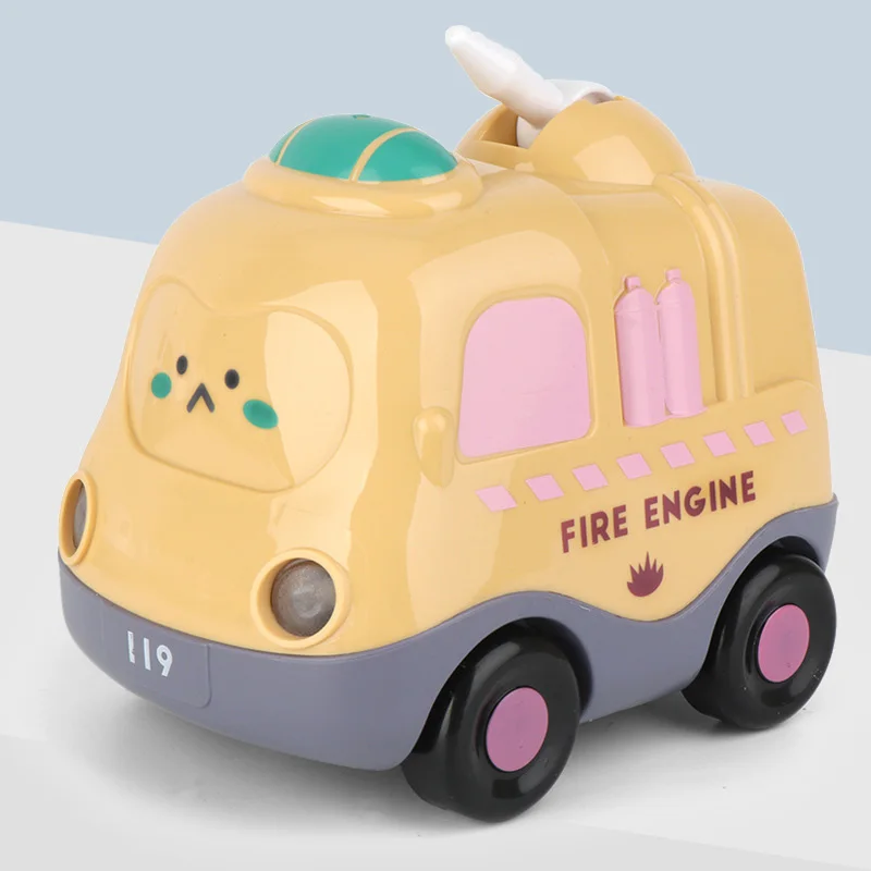 

Control Mini Model Police Cute Car Dump Truck Ambulance Cement Mixer Excavator Fire Engine Baby Toys for Boys Girls