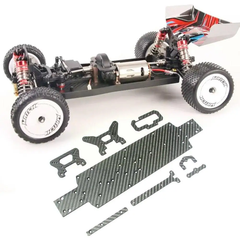 

Black Shock Aabsorber Bracket For WLtoys 104001 1:10 Fiber Car Modified Toy Accessories Chassis Off-road Upgrade Carbon W1X6